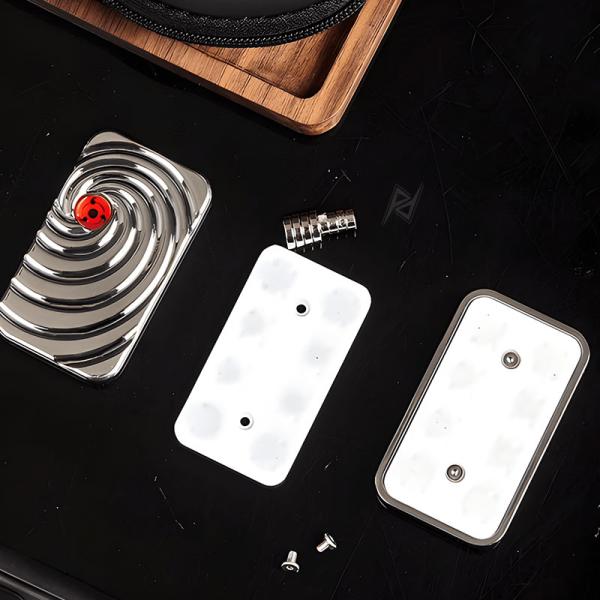 فیجت اسلایدر وایرال فلزی Sliding lid Fidget Slider