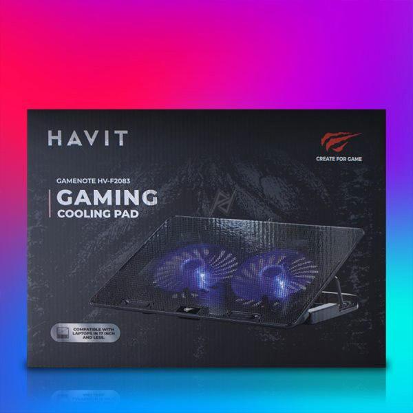 کول پد و استند لپ تاپ هویت Havit F2083
