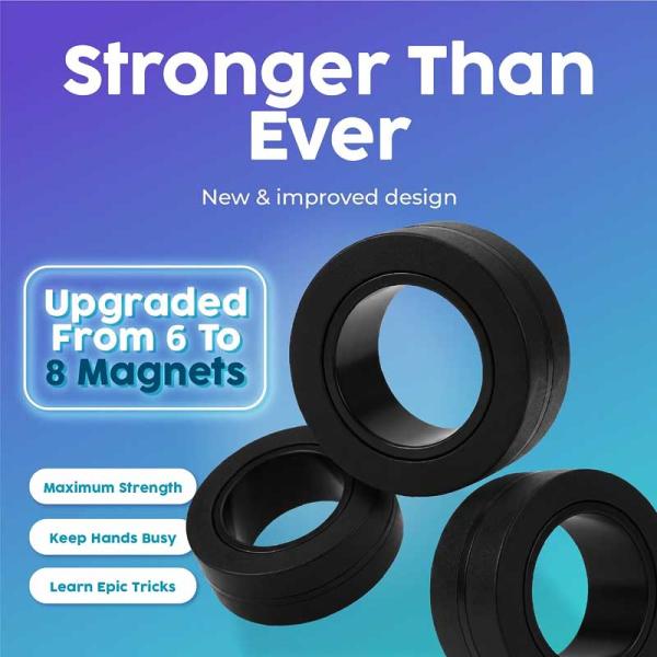 فیجت مهارتی حلقه مگنتی Magntic Rings