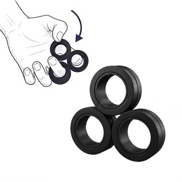 فیجت مهارتی حلقه مگنتی Magntic Rings