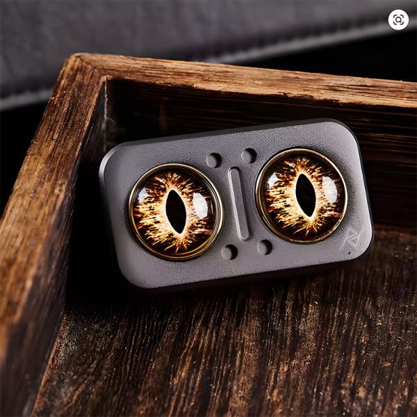 فیجت اسلایدر ۲ در ۱ ضد استرس Owl Fidget Slider Amber