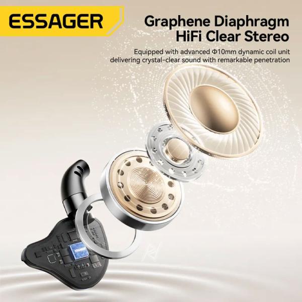 هندزفری گیمینگ سیمی اساگر ESSAGER G62 Type-C