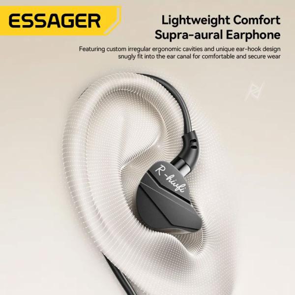 هندزفری گیمینگ سیمی اساگر ESSAGER G62 Type-C